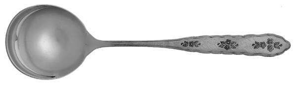Floral Bouquet (Stainless) Spoon-Soup/Round Bowl (B) HC