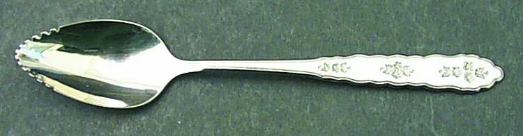 Floral Bouquet (Stainless) Fruit/Orange Spoon