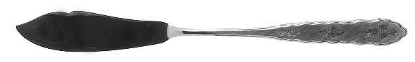 Floral Bouquet (Stainless) Flat Handle Master Butter Knife