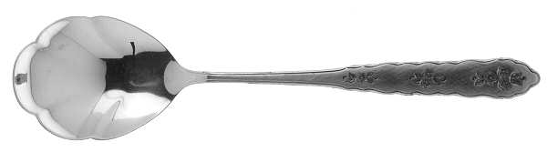 Floral Bouquet (Stainless) Sugar Shell Spoon