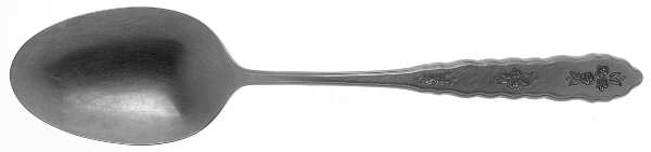 Floral Bouquet (Stainless) Tablespoon (Serving Spoon)