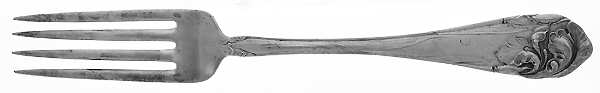 Flower De Luce (Silverplate, 1904) Youth Fork