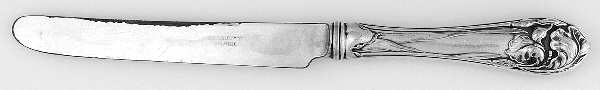 Flower De Luce (Silverplate, 1904) Hollow Handle Youth Knife