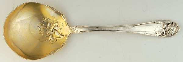 Flower De Luce (Silverplate, 1904) Solid Smooth Casserole Spoon