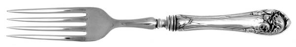 Flower De Luce (Silverplate, 1904) Hollow Handle Fork