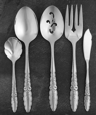 Floral Glen (Stainless) 5 Piece Hostess Set