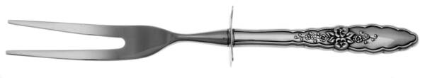 Floral Glen (Stainless) Carving Fork Small with Stainless Prongs HC