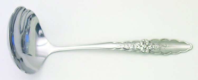Floral Glen (Stainless) Solid Gravy Ladle