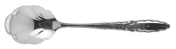 Floral Glen (Stainless) Sugar Shell Spoon
