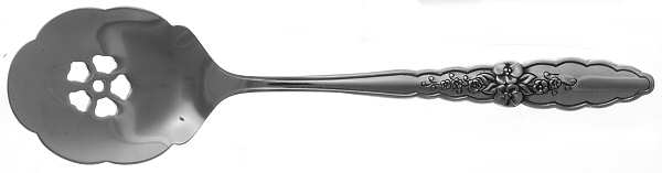 Floral Glen (Stainless) Large Solid Jelly Server