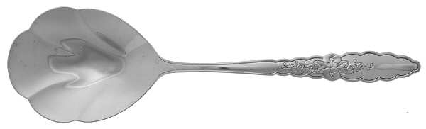Floral Glen (Stainless) Solid Shell Casserole Spoon