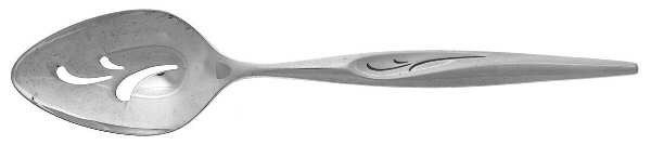 Flight (Silverplate, 1963) Pierced Tablespoon (Serving Spoon)