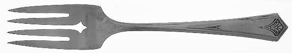 Flight (Silverplate, 1930) Individual Salad Fork