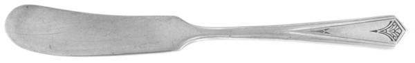 Flight (Silverplate, 1930) Flat Handle Butter Spreader