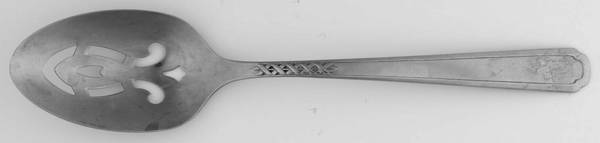 Flight (Stainless, Deluxe) Pierced Tablespoon (Serving Spoon)