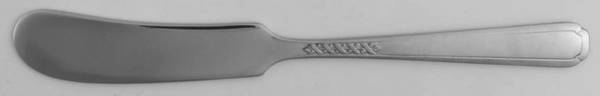 Flight (Stainless, Deluxe) Flat Handle Butter Spreader