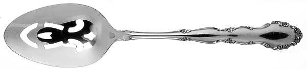 Flirtation (Silverplate, 1959) Pierced Tablespoon (Serving Spoon)