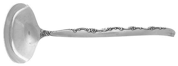 Flower Lane (Sterling, 1957) Solid Piece Cream Ladle