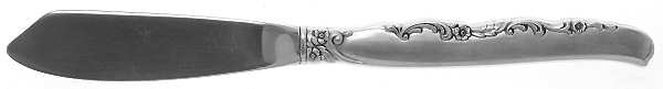Flower Lane (Sterling, 1957) Hollow Handle Master Butter Knife