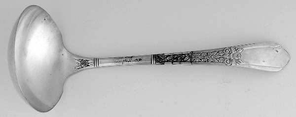 Floral II (Silverplate, 1938) Solid Gravy Ladle