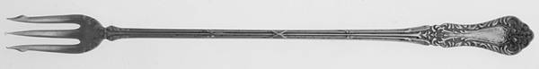 Florentine (Silverplate, 1901) Long Handle Pickle/Olive Fork