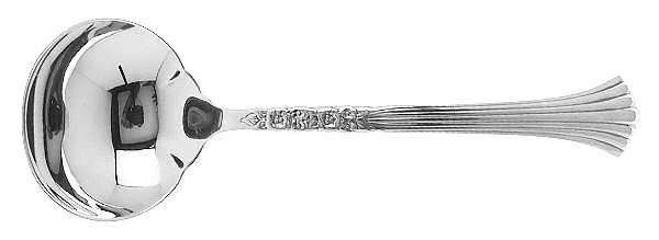 Floral Queen (Silverplate, 1992) Solid Gravy Ladle