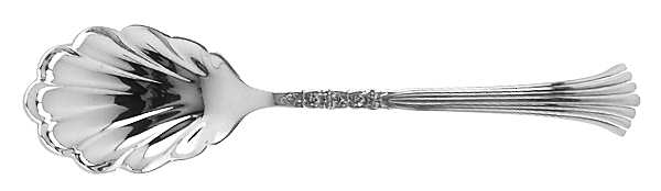 Floral Queen (Silverplate, 1992) Sugar Shell Spoon