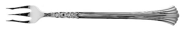 Floral Queen (Silverplate, 1992) Cocktail/Seafood Fork