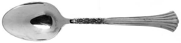 Floral Queen (Silverplate, 1992) Place/Oval Soup Spoon