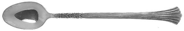 Floral Queen (Silverplate, 1992) Iced Tea Spoon