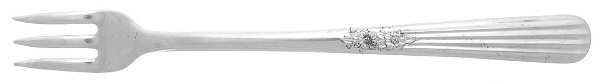 Fluted Rose (Stainless) Cocktail/Seafood Fork
