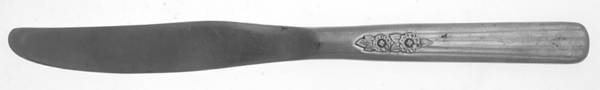 Fluted Rose (Stainless) Modern Solid Knife