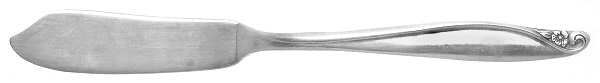 Flowertime (Silverplate, 1963) Flat Handle Master Butter Knife