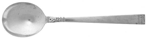Forever (Silverplate, 1939) Round Bowl Soup Spoon (Gumbo)