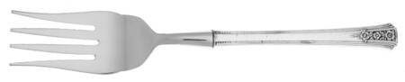 Fortune (Silverplate, 1939) Cold Meat Fork Large, Stainless Tines HC