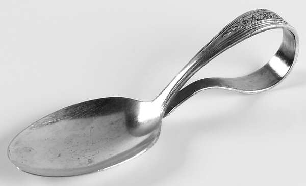 Fortune (Silverplate, 1939) Curved Handle Baby Spoon