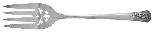 Fortune (Silverplate, 1939) Medium Solid Cold Meat Serving Fork