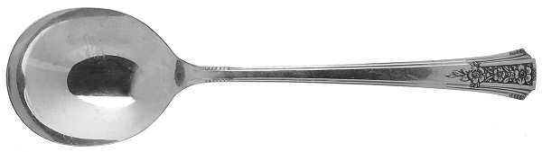 Fortune (Silverplate, 1939) Round Bowl Soup Spoon (Gumbo)