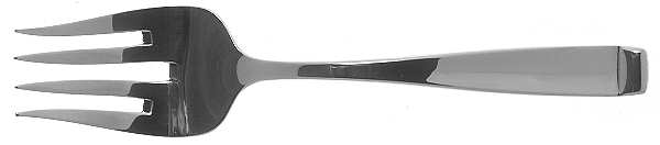 Forte (Stainless) Medium Solid Cold Meat Serving Fork