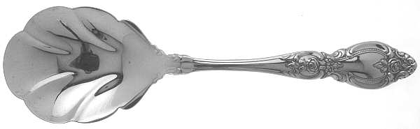 Frederick II (Stainless) Solid Shell Casserole Spoon