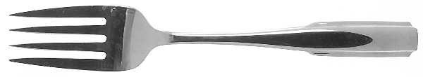 Fremont (Stainless) Medium Solid Cold Meat Serving Fork