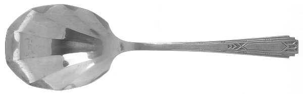 Friendship-Medality (Silverlpt, 1932) Solid Shell Casserole Spoon