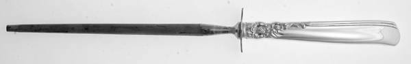Gay Adventure (Silverplate, 1955) Small Steel Rod Sharpener Knife