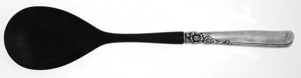 Gay Adventure (Silverplate, 1955) Salad Serving Spoon with Plastic Bowl