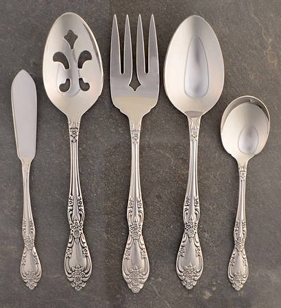 Galveston (Stainless) 5 Piece Hostess Set