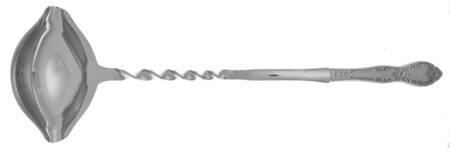 Galveston (Stainless) Punch Ladle with Stainless Bowl HC