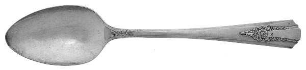 Genesee (Silverplate, 1940) Place/Oval Soup Spoon