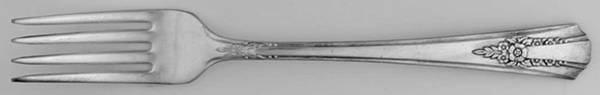 Genesee (Silverplate, 1940) Fork