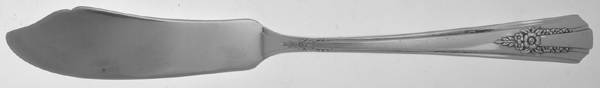 Genesee (Silverplate, 1940) Flat Handle Master Butter Knife