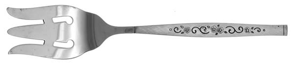 Genoa (Stainless) Medium Solid Cold Meat Serving Fork